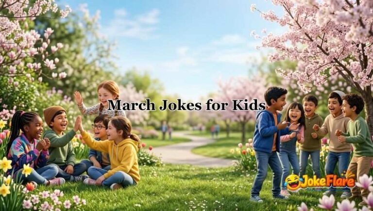 March Jokes for Kids