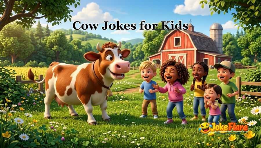 Cow Jokes for Kids