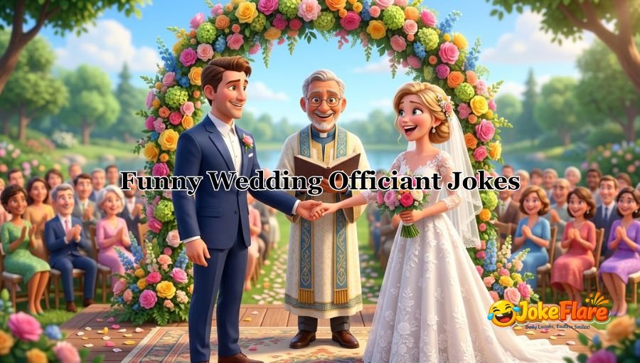 Funny Wedding Officiant Jokes